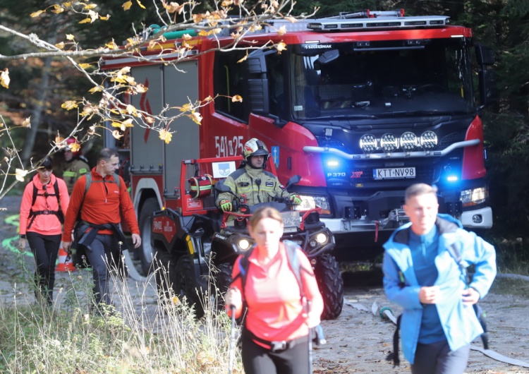 Strażak nie żyje. Dramat pod Wieliczką