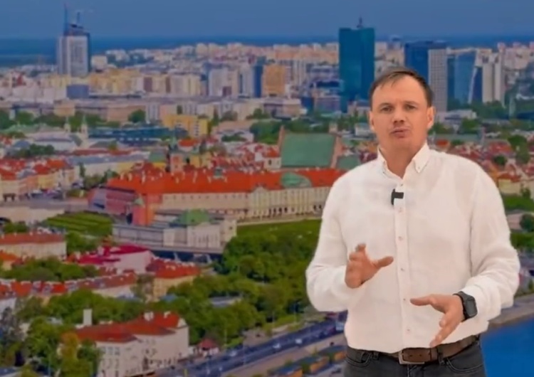 Kiriłł Striemousow Kolaboracyjny wicegubernator Chersonia nagrał wiersz, w którym mówi o Warszawie jako części