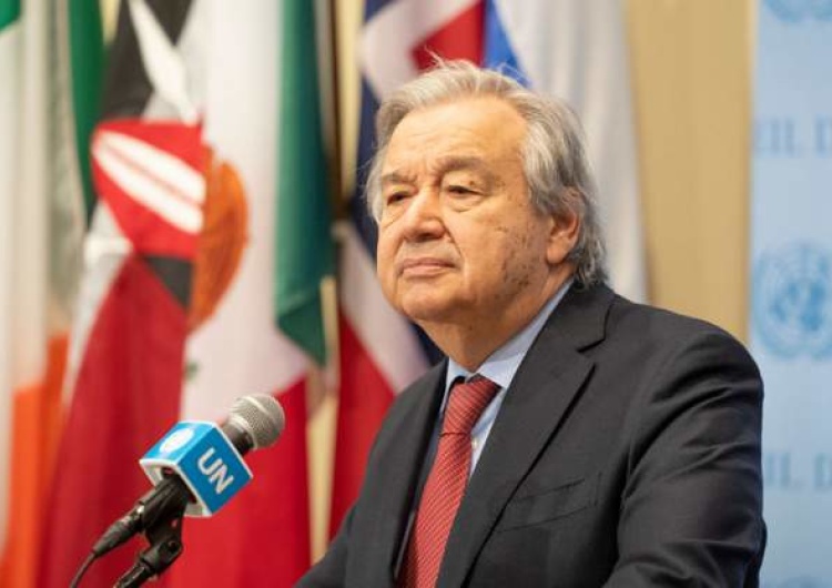 Antonio Guterres Rosja odgraża się sekretarzowi generalnemu ONZ. Chodzi o śledztwo w sprawie irańskich dronów