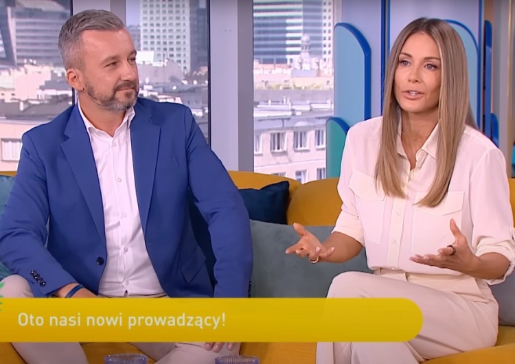 Krzysztof Skórzyński i Małgorzata Rozenek „Dzień Dobry TVN traci niestety oglądalność”. Burza w sieci po występie Małgorzaty Rozenek