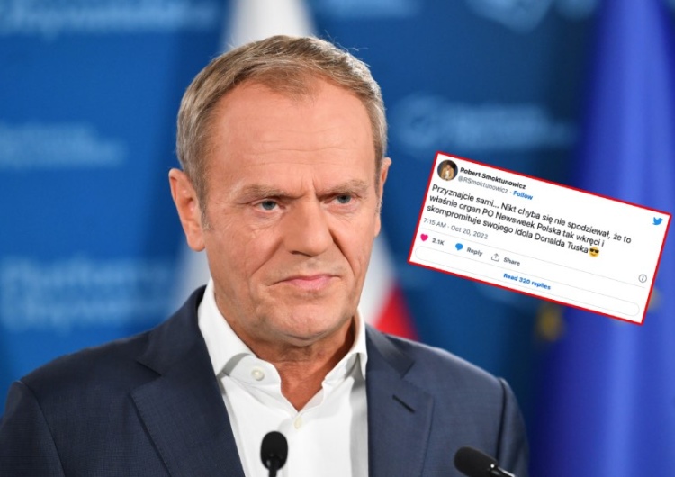 Donald Tusk na konferencji prasowej w Biurze Krajowym PO w Warszawie „Przyznajcie sami… nikt się chyba nie spodziewał”. Były senator PO mocno o Tusku