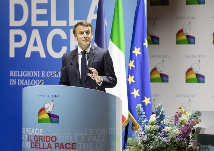 „Pokój jest możliwy”. Macron o wojnie na Ukrainie