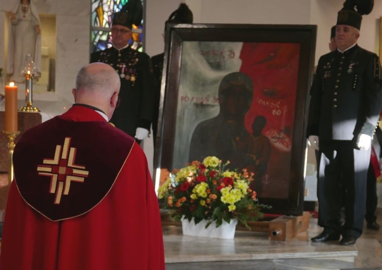 Początek peregrynacji ikony „Matki Boskiej Robotników Solidarności” po Śląsku i Zagłębiu
