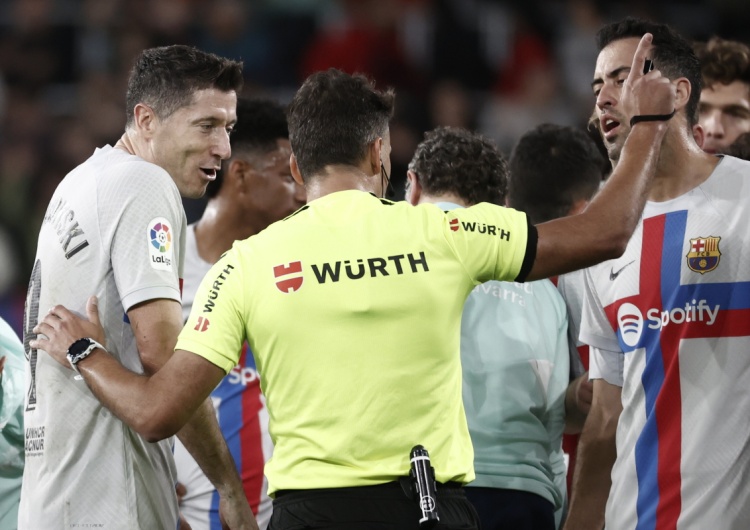 Afera w Hiszpanii. Lewandowski po meczu wstawił wymowne zdjęcie