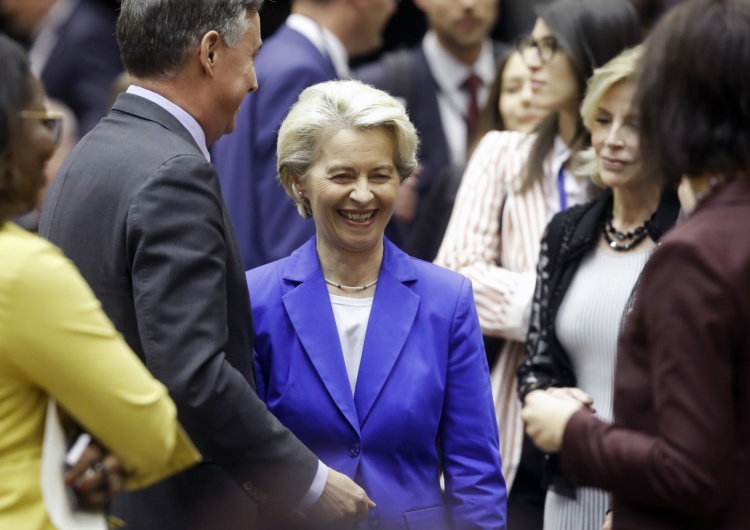 Przewodnicząca Komisji Europejskiej Ursula von der Leyen Z. Kuźmiuk: KE wyraża zgodę na dużą pomoc publiczną w Niemczech i blokuje znacznie skromniejszą w Polsce