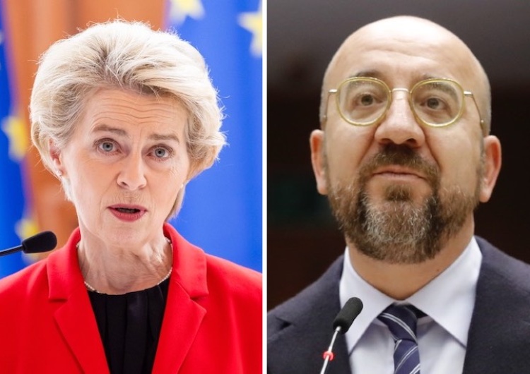 Ursula von der Leyen i Charles Michel „Relacje pomiędzy von der Leyen a Michelem nigdy nie były tak złe”
