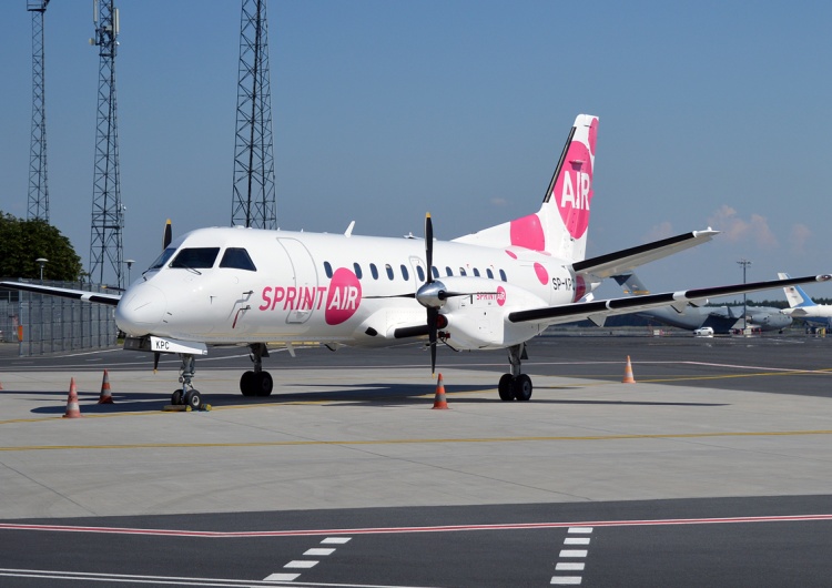 ilustracja Powstała Solidarność pilotów linii lotniczej SprintAir SA