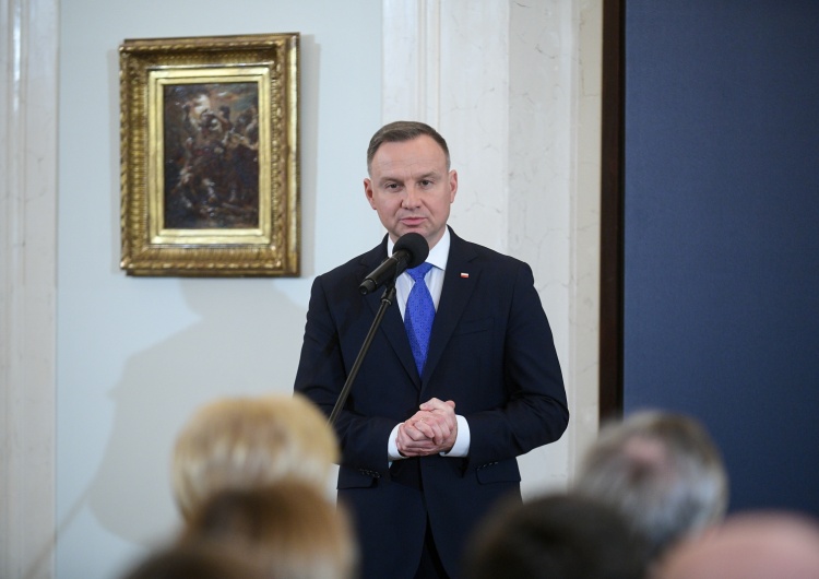 Prezydent RP Andrzej Duda „Będzie trzeba pana ministra poprosić, żeby…” Andrzej Duda o powołaniu Melnyka na wiceszefa MSZ