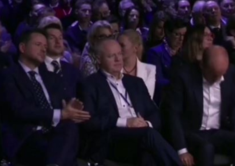 Prezydent Warszawy Rafał Trzaskowski na kongresie programowym PO Tusk: