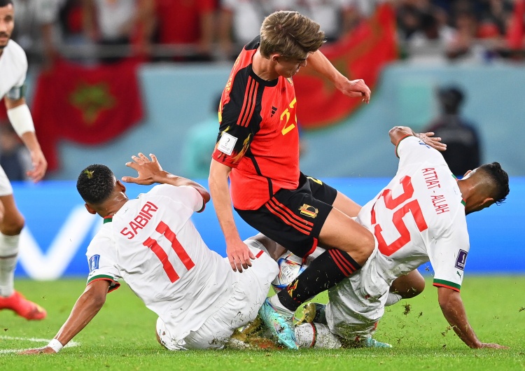  Kolejna sensacja na mundialu. Belgowie byli bezradni 
