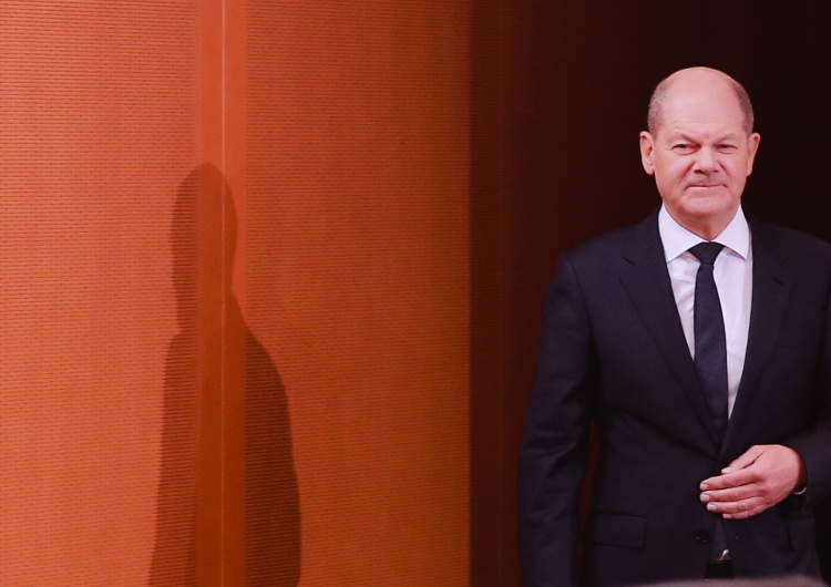 Kanclerz Niemiec Olaf Scholz „Noty dyplomatyczne ws. odszkodowań od Niemiec przedstawione w kilkunastu państwach. Jest pozytywny odzew”