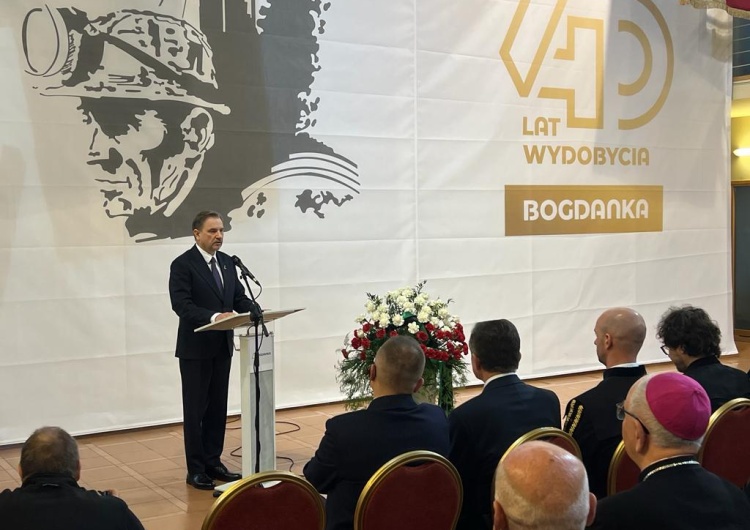 Piotr Duda wziął udział w uroczystościach Dnia Górnika w kopalni Bogdanka