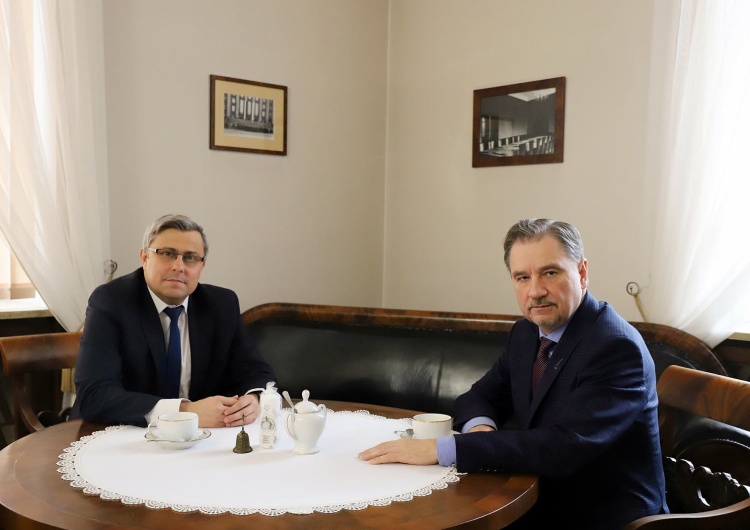 Piotr Duda spotkał się z Jarosławem Wieczorkiem. Rozmowa dotyczyła nie tylko Śląska