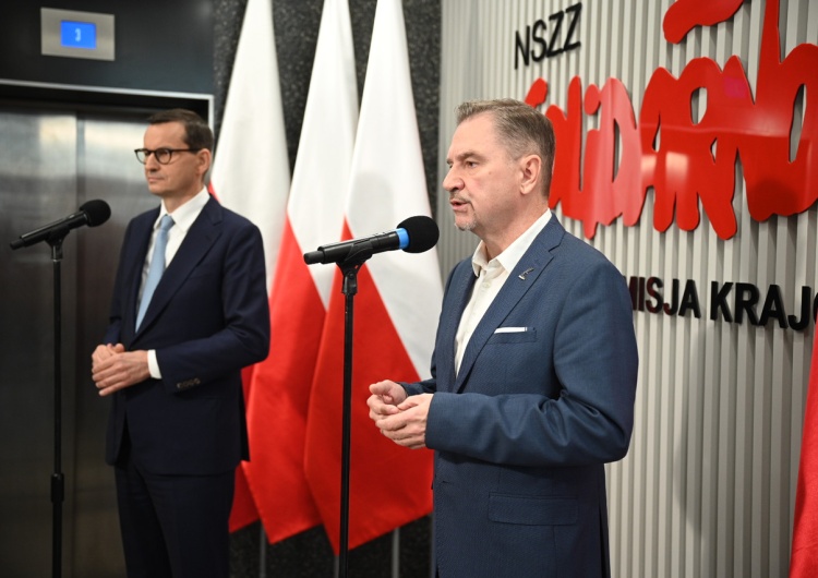 fot. M. Żegliński Znamy skład roboczego zespołu rząd – Solidarność