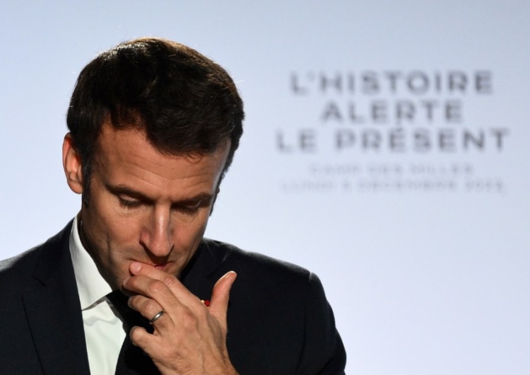Emmanuel Macron Macron zareagował na krytykę ze strony Polski, USA i Ukrainy