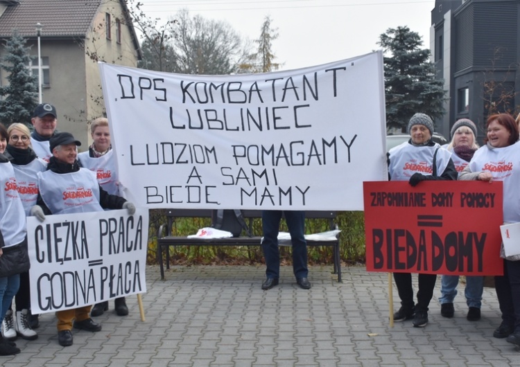  „S” wywalczyła 20-procentowe podwyżki w DPS Dom Kombatanta w Lublińcu!