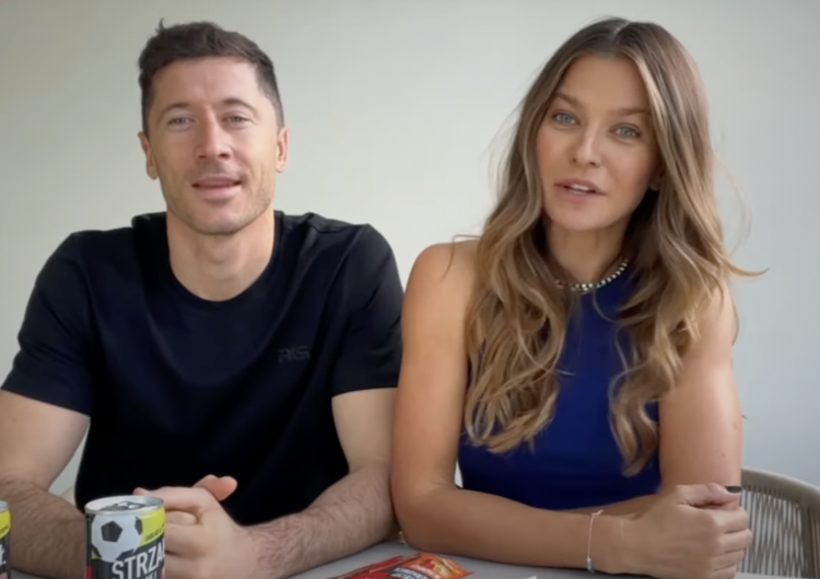 Robert Lewandowski i Anna Lewandowska „Aferka” podczas wakacji Lewandowskich