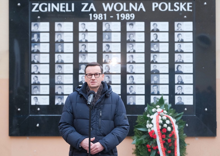 Mocne słowa premiera. Stan wojenny „to także ponad 100 osób zamordowanych”