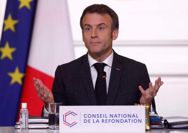 Emmanuel Macron Słowa Macrona o gwarancjach bezpieczeństwa dla Rosji. Jest formalna reakcja Polski