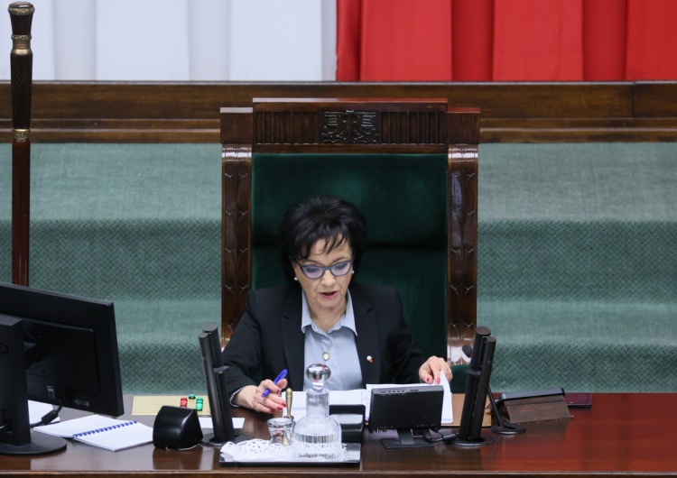 Marszałek Witek: Nie będzie nam Bruksela pisała ustawy