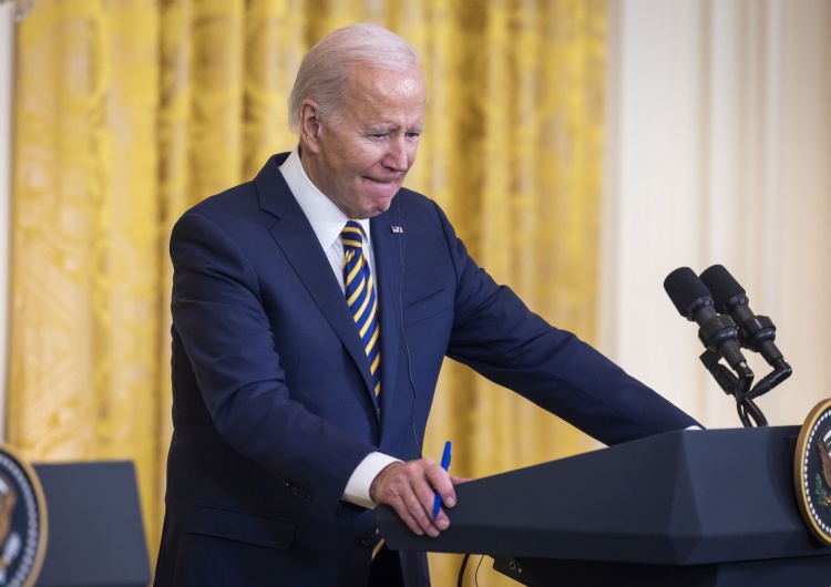 Jeo Biden Prezydent Biden: Ukraina i Stany Zjednoczone razem podtrzymają płomień wolności