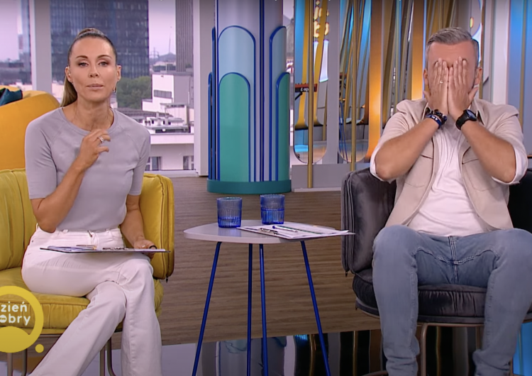 Małgorzata Rozenek i Krzysztof Skórzyński Małgorzata Rozenek zaliczyła wpadkę. Teraz gwiazda Dzień Dobry TVN tłumaczy: