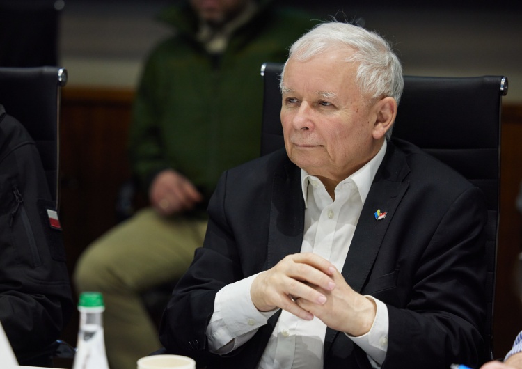 Prezes PiS Jarosław Kaczyński