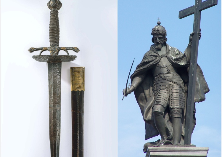 Zygmunt III Waza Miecz Zygmunta III Wazy wystawiony na aukcję. Lokalizacja: Berlin
