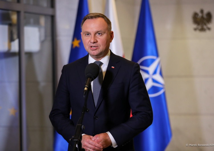 Andrzej Duda Sprawa reformy Sądu Najwyższego. Prezydent zabiera głos