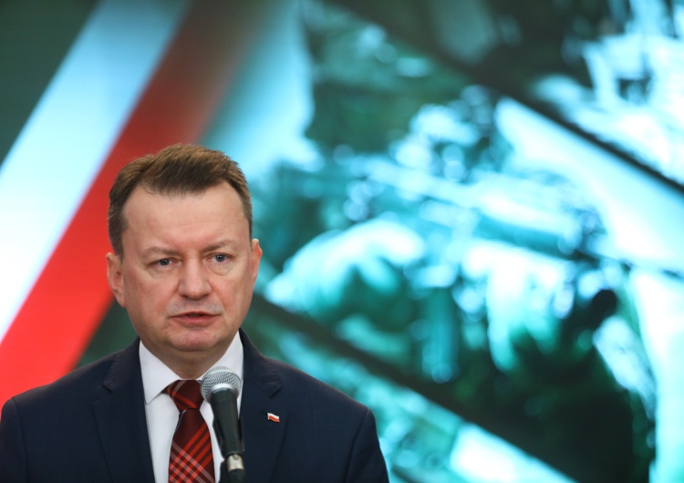 Mariusz Błaszczak Szef MON: Patrioty z USA trafią na Ukrainę dzięki inicjatywie, którą przedstawiliśmy