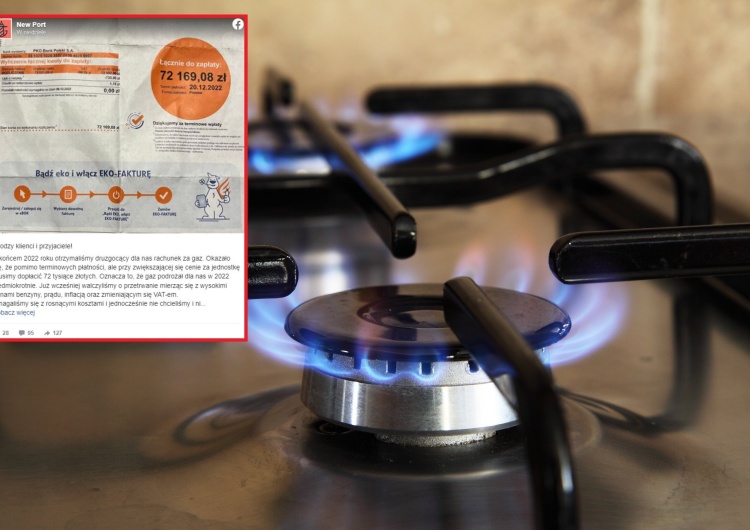 Gdańska pizzeria miała upaść z powodu rachunku za gaz w wysokości 72 tys. zł. PGNiG zabiera głos