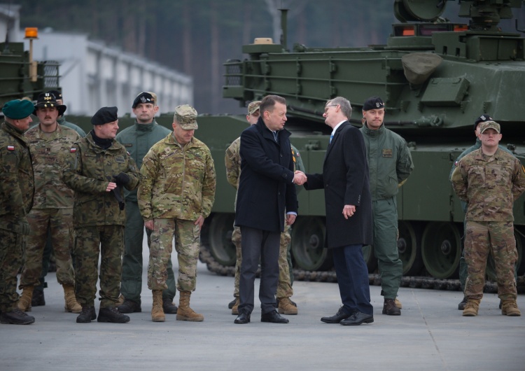 Minister Mariusz Błaszczak 116 czołgów Abrams dla Polski. Zatwierdzono umowę