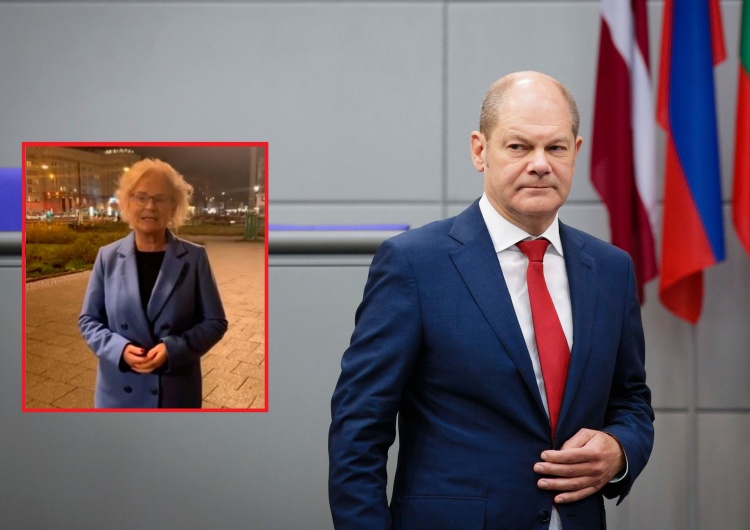 Kanclerz Niemiec Olaf Scholz / Minister obrony Niemiec Christine Lambrecht Kompromitacja szefowej MON Niemczech. Rzecznik Scholza zabiera głos