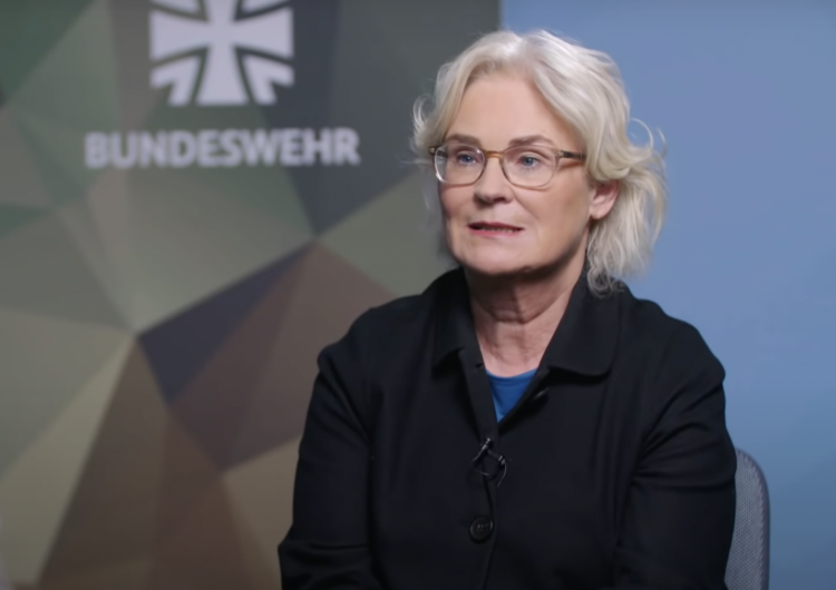 Christine Lambrecht Szef CSU apeluje do kanclerza Scholza ws. odwołania minister obrony
