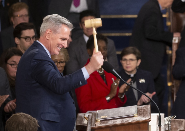Kevin McCarthy Izba Reprezentantów wybrała nowego spikera. Potrzebne było 15 rund głosowań