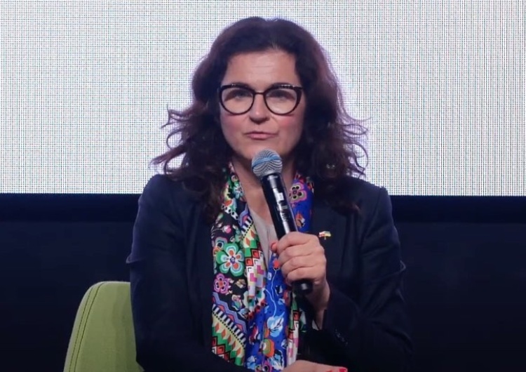 Prezydent Gdańska Aleksandra Dulkiewicz Dulkiewicz spotkała się z uczniami liceum. Zachęcała do wyjazdu za granicę