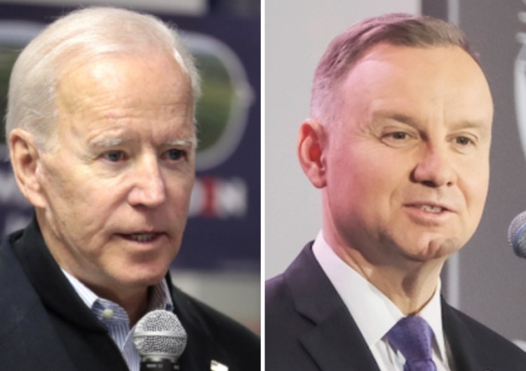 Joe Biden i Andrzej Duda Ukraińcy zapytani, któremu z przywódców ufają najbardziej. Jeden nie ma sobie równych