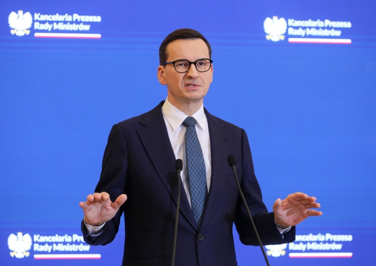  „Polaków niech do tego nie zmusza”. Morawiecki mocno o Tusku i opozycji [WIDEO]