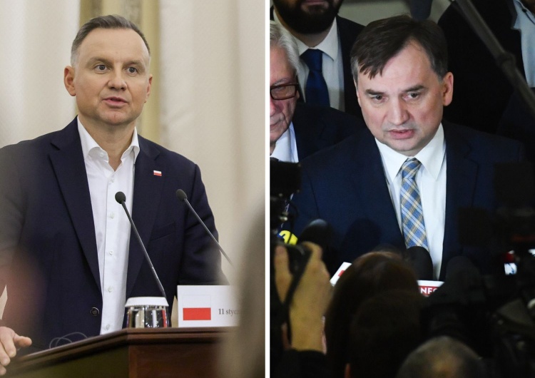 Prezydent RP Andrzej Duda | Minister Sprawiedliwości Zbigniew Ziobro „Polacy są wprowadzani w błąd!” List otwarty Zbigniewa Ziobry do Andrzeja Dudy