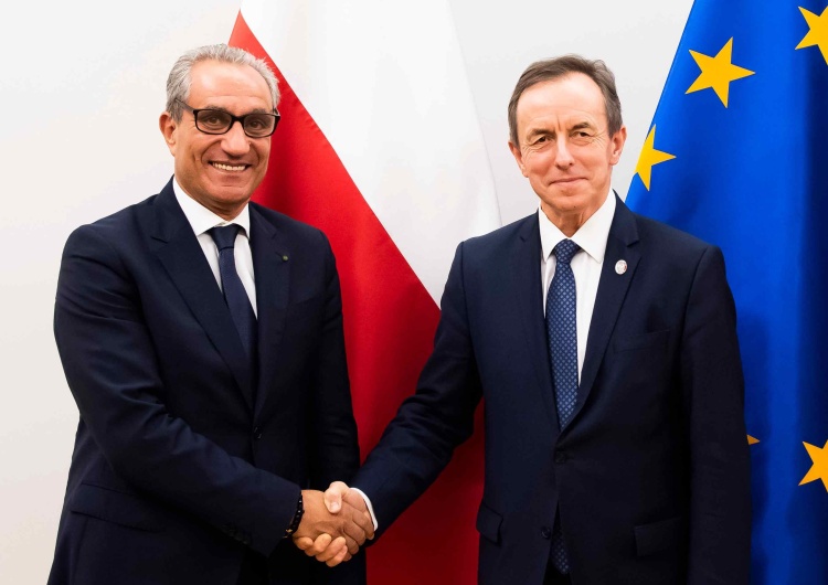 Abderrahim Atmoun i Tomasz Grodzki Zamieszany w Katargate ambasador Maroka w Senacie RP. Ujawniono listę prezentów dla Grodzkiego