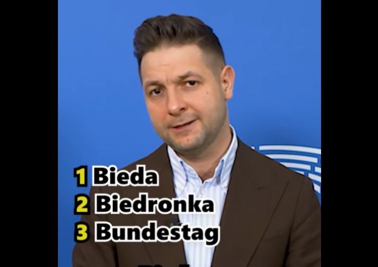 Patryk Jaki Patryk Jaki bezlitośnie: Program PO? To 3x B.: Bieda, Biedronka i Bundestag [WIDEO]