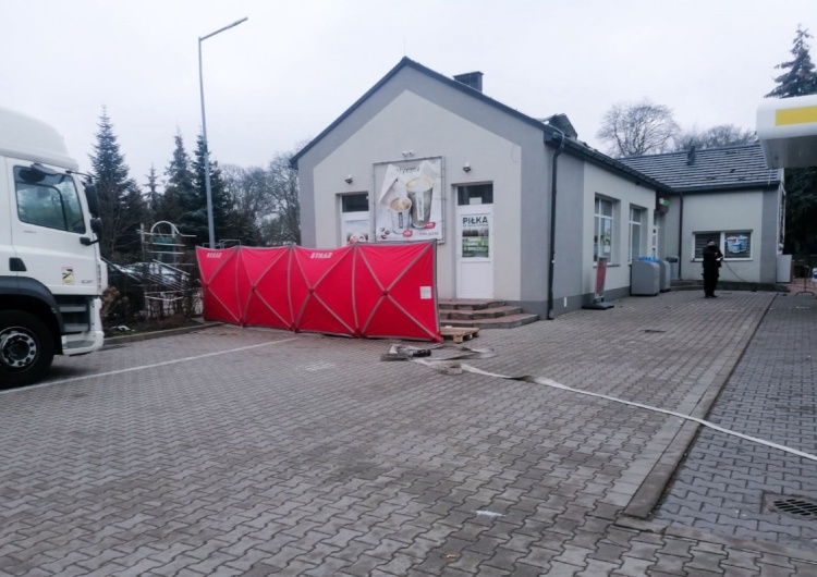  Dolnośląskie: Eksplozja na stacji benzynowej. Są ofiary