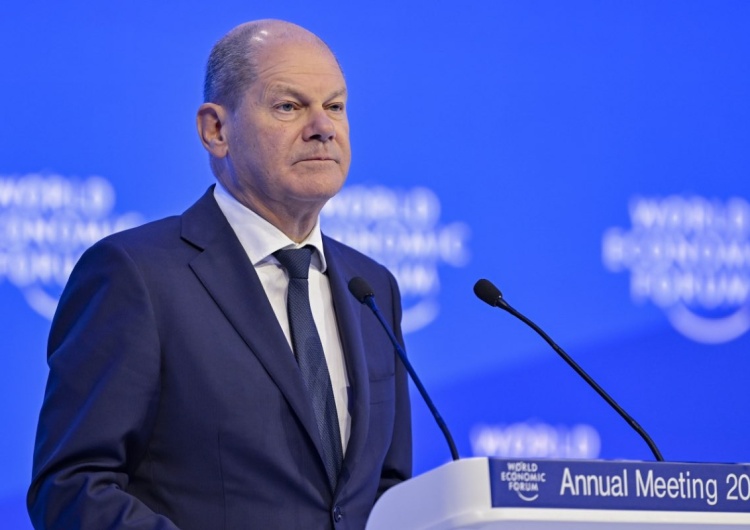 Olaf Scholz podczas Światowego Forum Ekonomicznego w Davos „Scholz znów się ośmiesza. To jest co najmniej niepoważne”