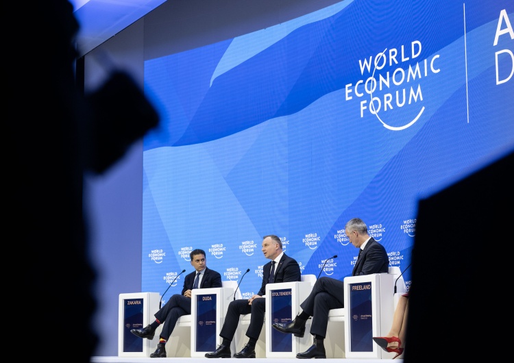 Davos. Scholz nie dał rady. Polska postawiła na swoim