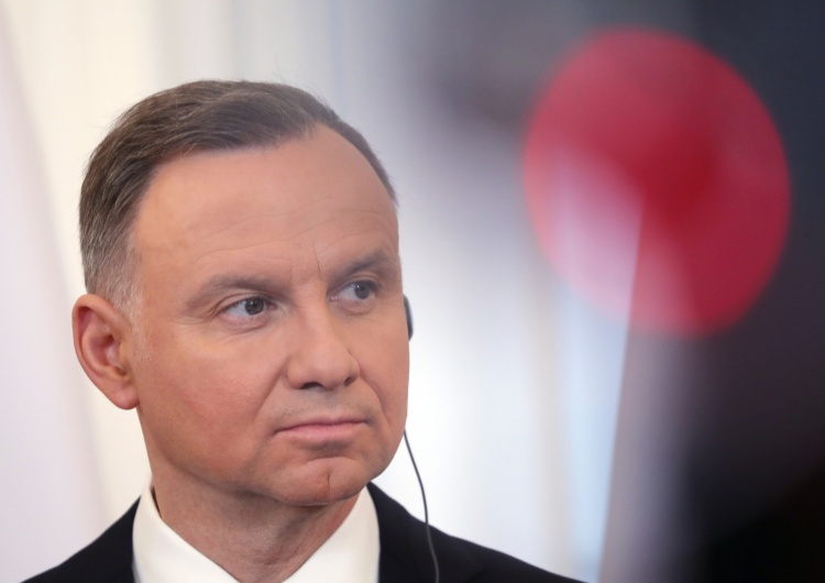 Andrzej Duda Prezydent Duda: Wspieramy Ukrainę, ale dbamy też o bezpieczeństwo Polski