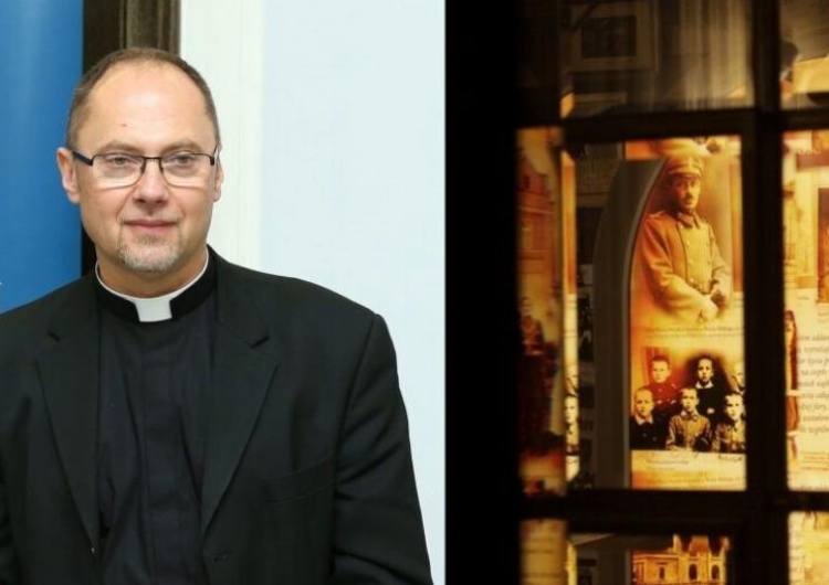 Fot. www.diecezja.gliwice.pl Ks. Sławomir Oder nowym biskupem gliwickim. Piotr Duda gratuluje