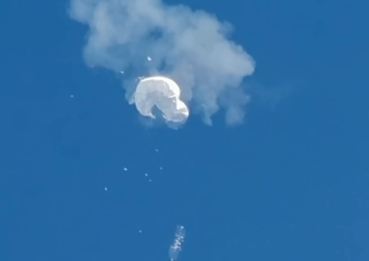Zestrzelenie balona szpiegowskiego nad USA Chiński balon nad USA. Nowe, zaskakujące informacje