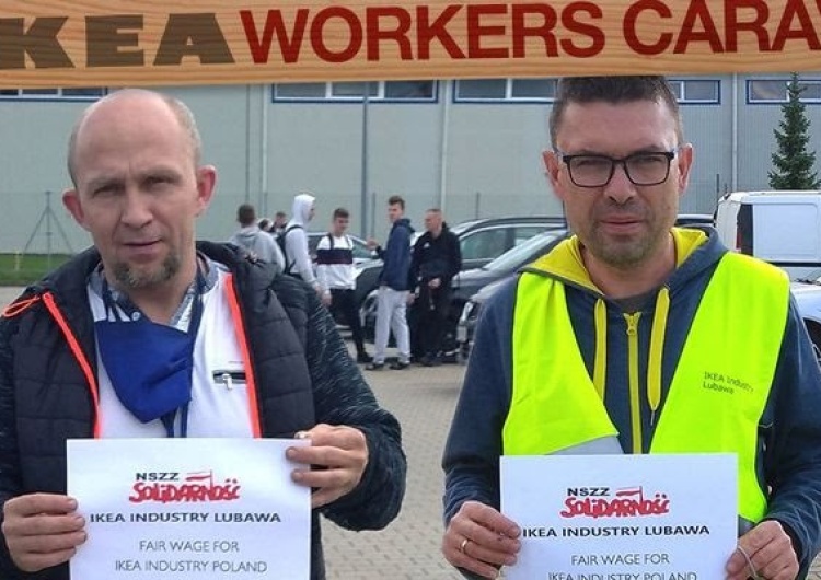 Rusza międzynarodowa akcja w obronie związkowca z IKEA Industry Lubawa