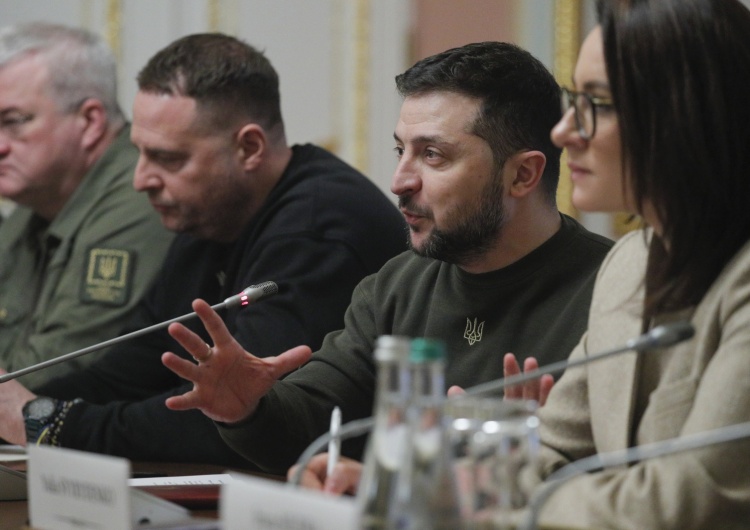 Prezydent Ukrainy Wołodymyr Zełenski Amerykanie zbadają jak Ukraińcy wydają ich pieniądze