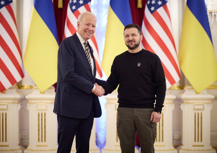 Joe Biden z wizytą w Kijowie!